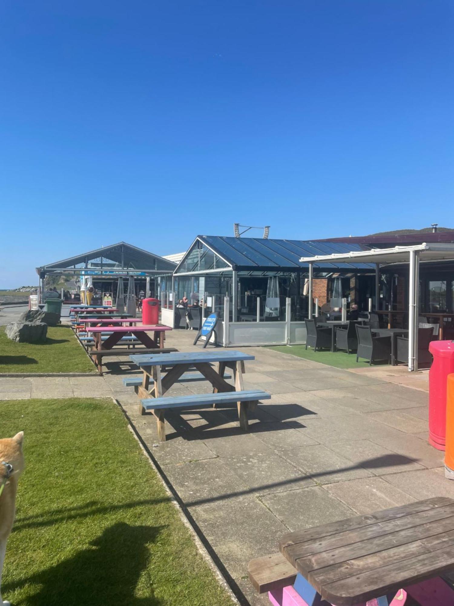 3 Bedroom Static Caravan With Sea View In Clarach Bay Holiday Village Abi Horizon Aberystwyth Exterior photo