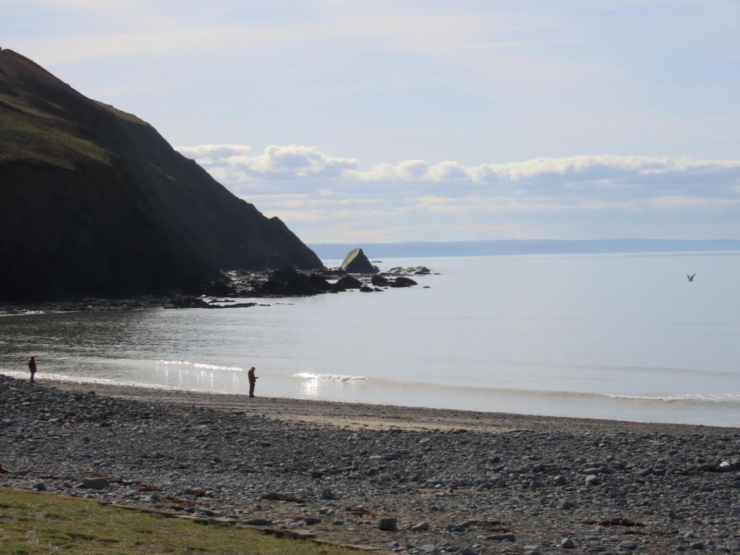 3 Bedroom Static Caravan With Sea View In Clarach Bay Holiday Village Abi Horizon Aberystwyth Exterior photo